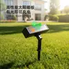 Luz solar de suelo integrada, Luz ambiental de pared, Luz de jardín exterior, Luz lavaluz de pared para jardín, Luz de enchufe de suelo montada en pared