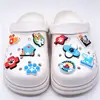 Amuletos para Zapatos de Veterinario de Dibujos Animados, Goma Suave de PVC, Accesorios de Decoración para Zapatos Médicos de Mascotas, DIY, Accesorios para Zapatos con Agujero Desmontable