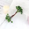 Simulación Baya espuma Fruta escarchada con cuentas Fruta navideña roja Fruta de vidrio accesorios de fruta granada Accesorios DIY transfronterizo