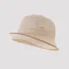 Chapéu de Pescador Vazado Tecido à Mão para Mulheres no Verão, Estilo Japonês, Emagrecimento Facial, Respirável, Protetor Solar, Chapéu de Sol de Tricô Fino