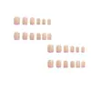 Colección de uñas iluminadora, de lujo ligero, a la moda, deslumbrante estilo francés Ins, dulce y fresca, simple, chic y moderna para el Año Nuevo