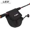 27918 [Bolsa para Carrete de Pesca con Rueda Giratoria Ranurada] Cubierta Suave Protectora para Carrete de Pesca Equipo de Pesca Transfronterizo Transfronterizo