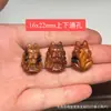 Accesorio Creativo DIY Hecho de Madera de Azufaifo Golpeada por un Rayo con un Amuleto de Buena Salud, Adecuado para Pulseras, Espaciadores de Cuentas, Cordones Trenzados y Colgantes