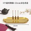 Conjunto de Porta-Incensos para Oferecimento ao Buda, Conjunto Completo de Oferendas Budistas e Bandejas de Incenso