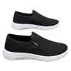 Zapatos de Hombre sin Cordones 2026 Nuevos Zapatos de Lona Transpirables de Verano Zapatos de Papá Zapatos de Tela Old Beijing para Hombre Estilo de Hombre