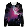 Exportação Transfronteiriça Nova Masculina Estampa Animal 3D Impressa Tigre Lobo Casual Personalizado Gola Redonda Pulôver Moletom