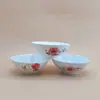 Fornecer loja de dois yuans três tigelas grandes mistura de qualidade tigela em forma de balde de 6 polegadas oito tigelas grandes tigela de cerâmica para sopa de ovo louça porcelana branca doméstico