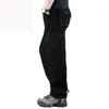 Calça Cargo Multibolsos Masculina de Algodão Respirável Casual para Uso Externo Resistente ao Desgaste Tática Tamanho Grande Calças de Comércio Exterior