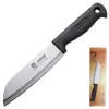 Nuevo Modelo Navaja para Fruta con Mango Negro, Pelador de Fruta de Acero Inoxidable, Cuchillo Pequeño Afilado para Fruta para Uso Doméstico Asakh-No.476A