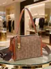 Bolsas de Mano para Mujer Transfronterizas Comercio Exterior Modelo Nuevo 2026 Moda Retro Europea y Americana Versátil Monograma Bolso de Hombro Cruzado para Mujer