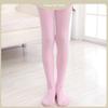 Atacado de Fabricantes Meias Finas de Dança Infantis Primavera e Verão 80D Veludo Meias Brancas Collants para Meninas de Ballet