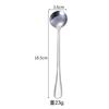 Cuchara de acero inoxidable 1010 cuchara para helado cuchara para postre mango largo cuchara para helado cuchara para mezclar café proveedores de puestos fabricantes mayoreo