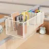 Estante de Almacenamiento para Escritorio, Estante Colgante Ajustable de Gran Capacidad para Estación de Trabajo, Cesta con Gancho Colgante para Mesita de Noche