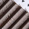 Pestañas Postizas Injertadas Flor Dios 5D Color Caramelo con Múltiples Pestañas de Cabello de Hada de Dibujos Animados que No se Desprenden Pestañas Postizas Injertadas de una Sola Raíz