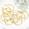 Venta directa de fábrica el más vendido versión coreana de joyería para orejas accesorios semiacabados pendientes de metal hechos a mano diy pendientes femeninos aro pequeño para la oreja