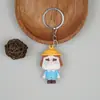Nuevo Lindo Llavero Colgante de Muñeca de Lágrima Creativo de Dibujos Animados Muñeca de Bolsa de Plástico Suave Llavero Colgante para Coche