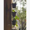 Decoração de Pátio Estilo Japonês Corrente de Drenagem de Água da Chuva para Vilas, Pousadas, Templos, Beirais, Corrente de Água da Chuva Roxa, Corrente de Desvio de Água