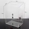 Caja de Sugerencias Transparente de Acrílico con Candado, Caja de Propinas, Caja para Boletos Descartados, Caja de Méritos, Caja de Amor, Caja de Depósito, Caja de Donaciones