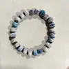 Jingdezhen 8mm Anel Único Cerâmica Pulseira Joias Simples Personalidade Atacado Moda Coringa Novas Joias Chinesas Masculinas e Femininas
