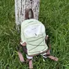 Mini mochila ligera de estilo montañés para exteriores, mochila pequeña colorblock estilo coreano, adecuada para estudiantes, vacaciones, camping y uso casual