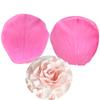 Molde de Clipe de Folha Molde de Silicone Molde de Flor Rosa para Bolo Molde de Decoração de Bolo de Chocolate Fondant