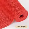 Tapete de cocina hueco, tapete para piscina y baño, tapete para pies de baño, alfombra comercial de PVC, tapete de baño impermeable antideslizante