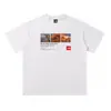 Camiseta Original Nt North Face de 260g para Hombre, Camisa Casual Versátil de Manga Corta con Estampado de Moda para Pareja