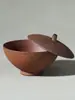Gaiwan Mini de Estilo Chino para Té Rock al por Mayor para Uso Doméstico, Infusor de Té Individual, Cerámica Estilo Vintage, Cerámica Gruesa Antiescaldante