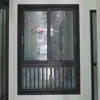 Materiales de Aluminio Jianmei Sistema 98 Ventanas Corredizas, Puertas Corredizas, Tendederos con Mosquiteros, Puertas y Ventanas de Aluminio con Rotura de Puente Térmico con Parasol.