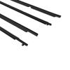 Adecuado para 09-11 Toyota Highlander Moldura Exterior de Ventanilla del Coche Tira Selladora de Corte de Agua Exterior para Coche Retenedora de Agua 75710-0E030