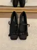 Bailarinas Francesas Chuyuji para Mujer 2026 Nuevo Modelo Moño Aumento Interno de Altura Zapatos de Hada para Combinar con Vestidos Zapatos Mary Jane
