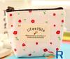 Direto da fábrica venda quente japonês e coreano pequeno fresco floral moeda bolsa crianças bonito saco bolsa da moeda pode adicionar logotipo
