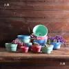 Maceta de Cerámica Roja Estilo Nórdico Simple Maceta para Suculentas Maceta para Plantas de Interior Sala de Estar Oficina Escritorio Maceta para Plantas Verdes