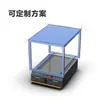 Carro AGV de Carga Tipo Remolque Robot de Manejo Logístico para Transporte Automático de Materiales en Líneas de Producción, Control Remoto, 100kg