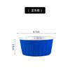 Taza de papel de aluminio grueso para hornear, taza para pudín de pastel de durián, 125 ml, molde redondo para hornear, taza de la Bella Nieve