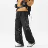 Pantalones Cargo Funcionales Americanos para Hombre Otoño 2025 Nuevos Sueltos Casuales Pantalones de Montañismo al Aire Libre Impermeables Pantalones de Asalto