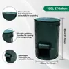 Saco de Compostagem de Fermentação de PE Anhui Xiangshuo, Ferramenta de Jardinagem Cilíndrica com Tampa, Selado, Espessado, Resistente ao Desgaste, Reutilizável