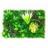 Planta Artificial Muro de Flores Muro de Flores Boda Centro Comercial Cabecera de Puerta Decoración de Flores Artificiales de Plástico Tienda Bloque Paisaje Imagen Pared de Fondo