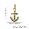 Nuevo Estilo Full Diamond Moderno Personalizado Forma de Planta Joyería Accesorios para Ropa Joyería Colgante de Cactus Collar