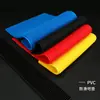 Tapete de bar tapete de bar de PVC tapete resistente al agua posavasos rectangular drenante posavasos para copas de vino tapete de bar de goma posavasos antideslizante