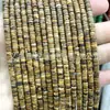 1*4MM cuentas cuentas verde este ling verde dorado espaciadores cuentas de rueda accesorios para joyería diy junta de pulsera cuentas planas de jade