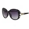 Nuevas Gafas de Sol de Moda con Cabeza de Zorro para Mujer Anti-UV Tendencia Personalidad Versátiles Redondas Adelgazantes para la Cara Venta al por Mayor