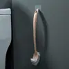 Cepillo de Toiletas Grueso de Doble Cara con Mango Largo para Limpiar Esquinas, Cepillo de Limpieza para Baño para Espacios Curvos