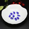 Cinco Pingentes de Vidro em Forma de Gota d'Água de Tamanho Médio Contas Soltas Acessórios para Brincos, Pentes, Pulseiras DIY Venda Direta da Fábrica Atacado