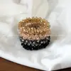 Diadema de strass estilo coreano de lujo ligero con diamantes brillantes y efecto hielo picado, adecuada tanto para el cabello como como pulsera