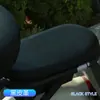 Almofada de Assento para Veículo Elétrico com Malha 3D tipo Favo de Mel Proteção Solar de Verão Antiescaldante Respirável Tipo Universal para Bicicletas Elétricas e Motocicletas