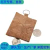 Bolsa de Moedas Simples de Cortiça Amazon, Bolsa de Moedas de Cortiça Fashion, Fábrica de Bolsas Periféricas de Presente de Cortiça da Tendência Nacional