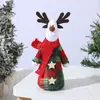 Adornos Navideños de Peluche Más Vendidos Transfronterizos Ángel Muñeco de Nieve Decoraciones para Árbol de Navidad Adornos de Escritorio Decoraciones Colgantes para Árbol de Navidad