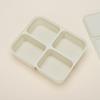 Caja de Suplementos Alimenticios de Silicona Productos Se Pueden Cocinar al Vapor Bandeja de Hielo Especial Caja Congeladora con Hielo Silicona