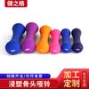 Equipo Mancuernas Comerciales para Mujeres Entrenamiento de Yoga Mancuernas de Hueso Mancuernas Hexagonales de Hierro Fundido PVC Sólido Sumergidas en Plástico